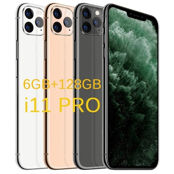 I11 Pro 6.5 Inch 6GB+128GB Large memory Android Smartphone With 8mp+16mp HD camera