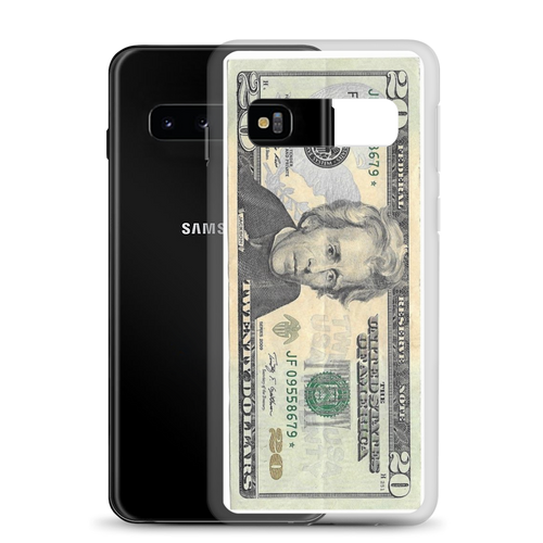 Samsung Case 20 dollar bills