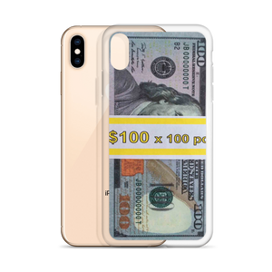 iPhone Case 100 dollar bills