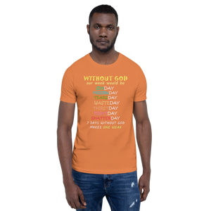 WITHOUT GOD Short-Sleeve Unisex T-Shirt