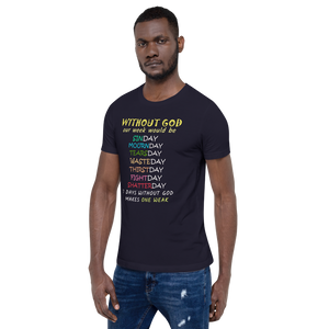 WITHOUT GOD Short-Sleeve Unisex T-Shirt