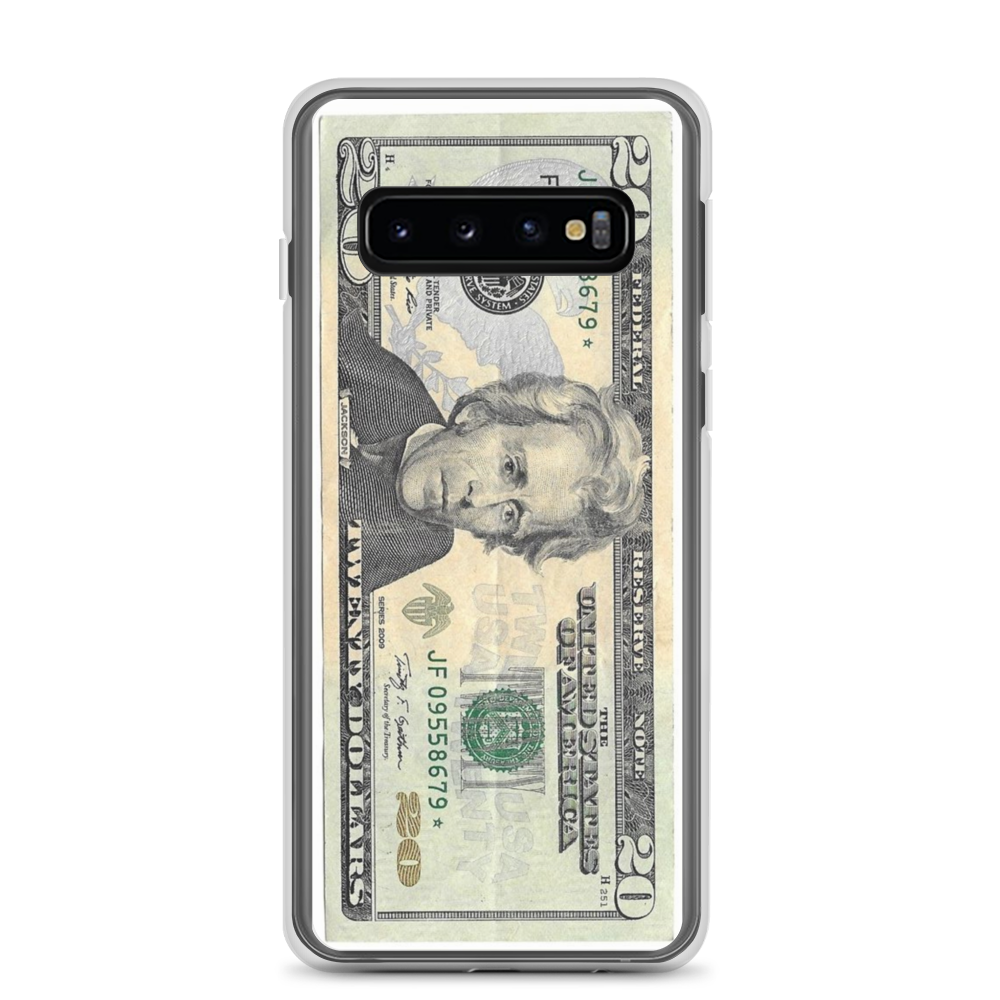 Samsung Case 20 dollar bills