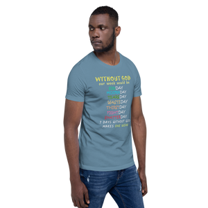 WITHOUT GOD Short-Sleeve Unisex T-Shirt