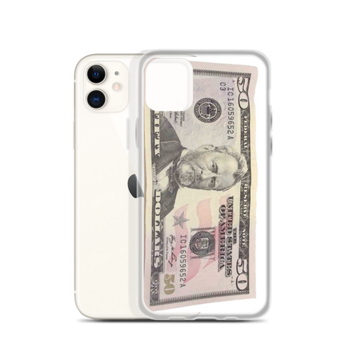 iPhone Case 50 dollar bills