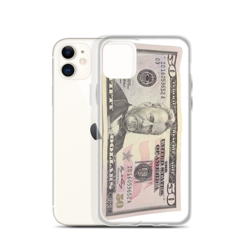 iPhone Case 50 dollar bills