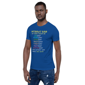 WITHOUT GOD Short-Sleeve Unisex T-Shirt