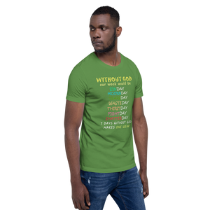 WITHOUT GOD Short-Sleeve Unisex T-Shirt